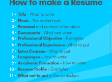 How to make a top resume