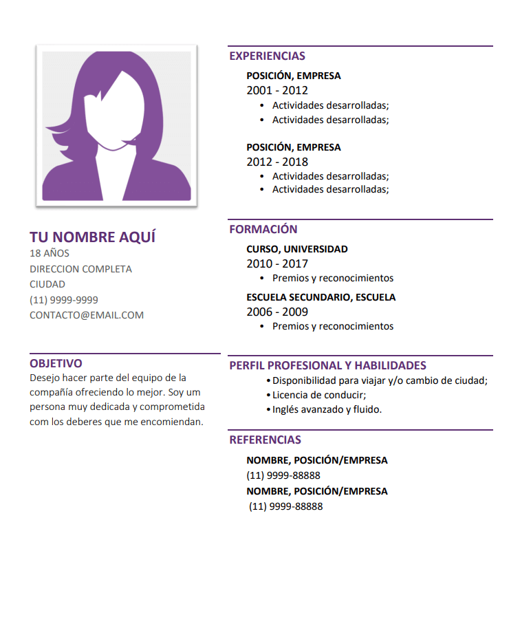 How to write a curriculum vitae image