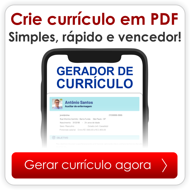 Estrutura e formato de currículo online 2023: Word ou PDF